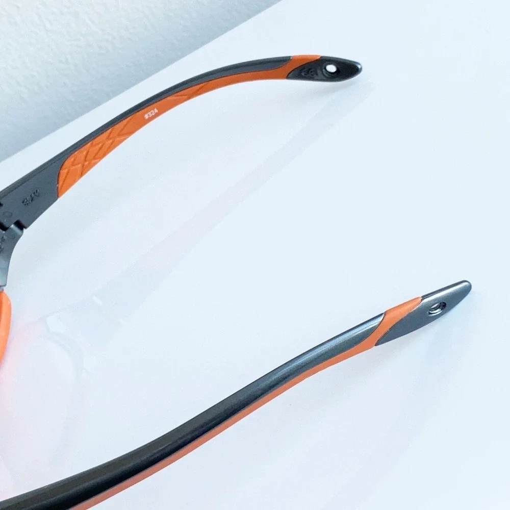 Kids Liberty Sport Slam‎ Glasses F8 Navy and Orange - with case & accessories